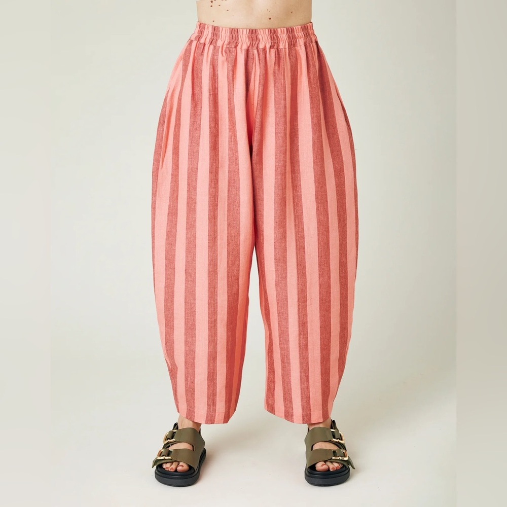 Beyond Nine Blush stripe Mabel pants